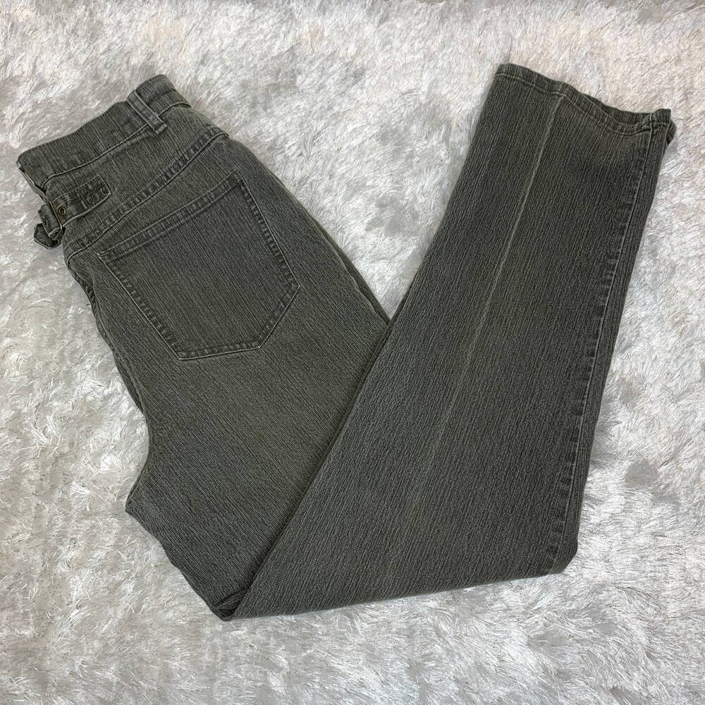 Vintage Army Green Jeans Sz 6 Christopher Banks